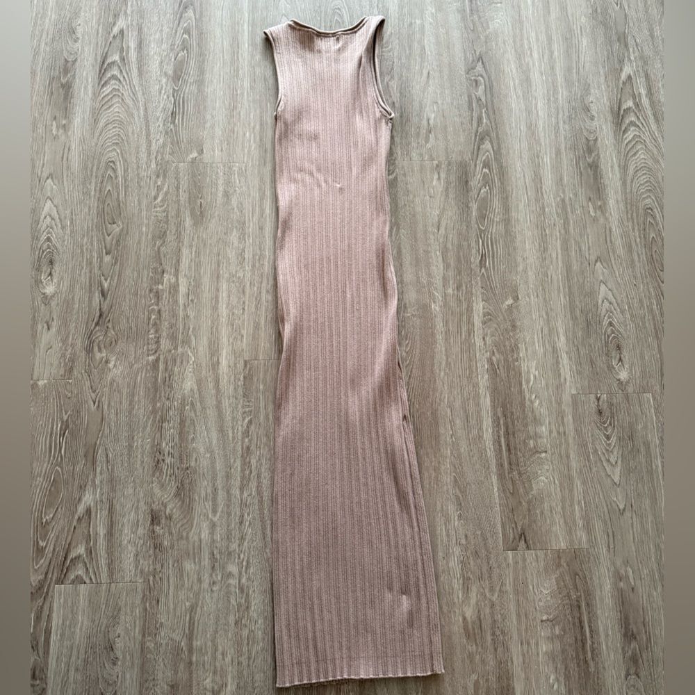 ASOS Ribbed Sleeveless Maxi Dress - Picture 6 of 7